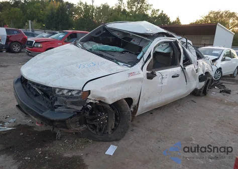 2020 Chevrolet Silverado 1500 4Wd Short Bed Lt Trail Boss из США, поврежденный, VIN 3GCPYFED2LG358965